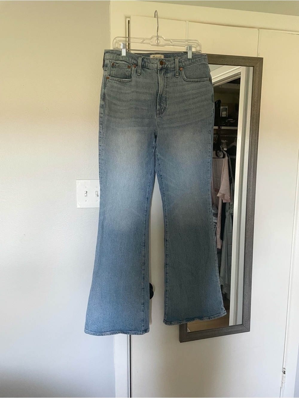 Madewell The Perfect Vintage Flare Jean Light Wash Tall Jeans